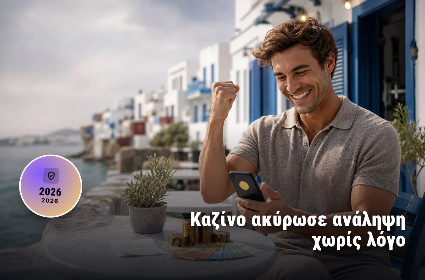 καζίνο ακύρωσε ανάληψη χωρίς λόγο