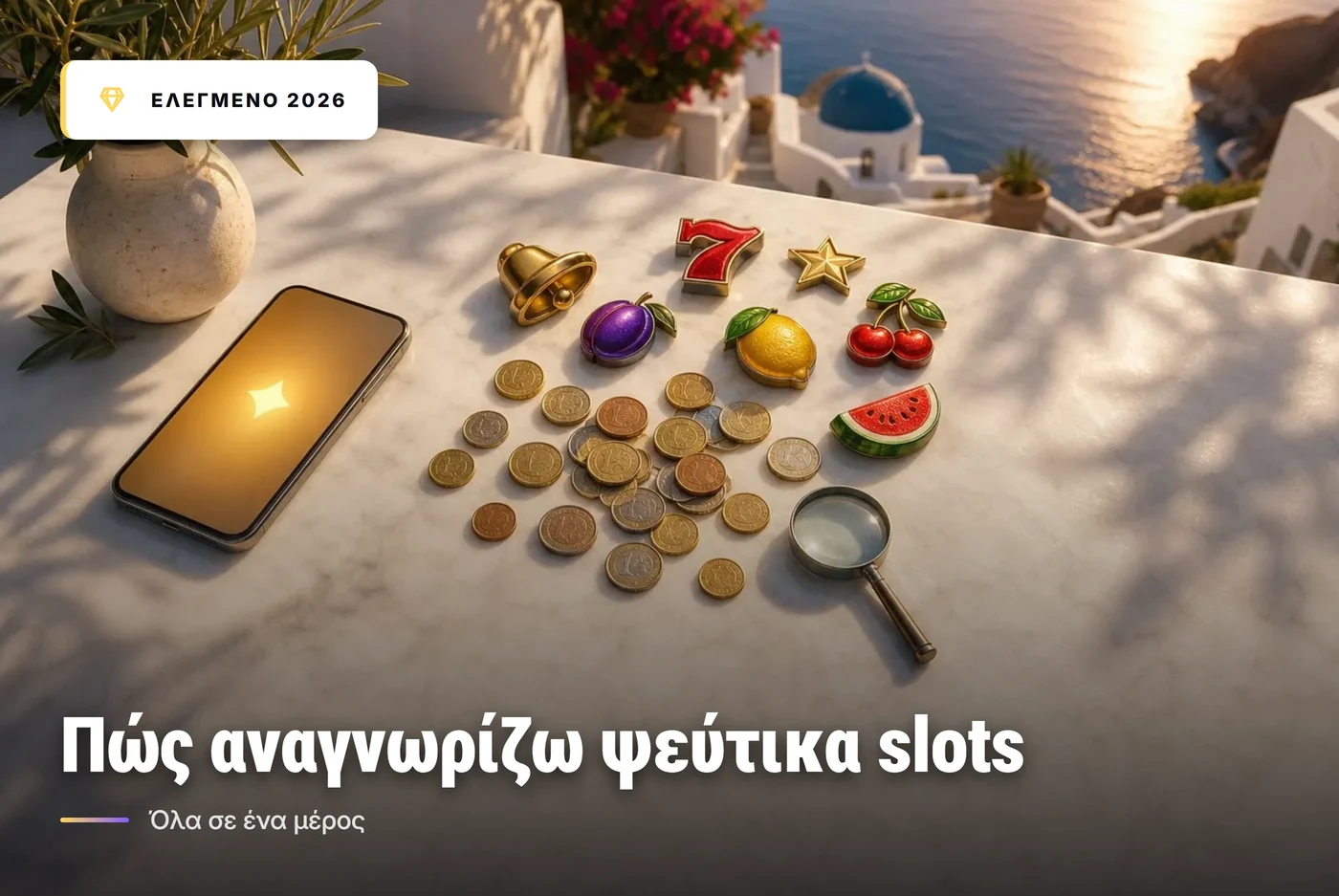 πώς αναγνωρίζω ψεύτικα slots